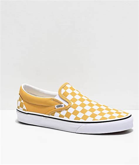 Venta Vans Cuadros Slip On En Stock