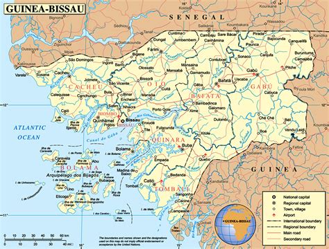 Guiné Bissau Bandeira Mapa E Dados Gerais Rotas De Viagem