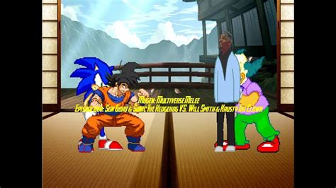 Mugen Multiverse Melee Episode 860 Son Goku Sonic VS Will Smith