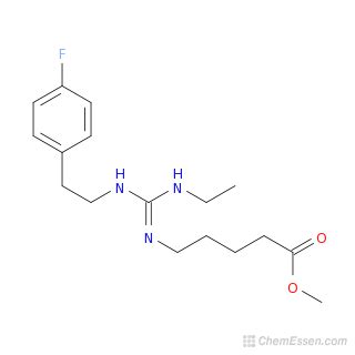 Methyl 5 E Ethylamino 2 4 Fluorophenyl Ethyl Amino