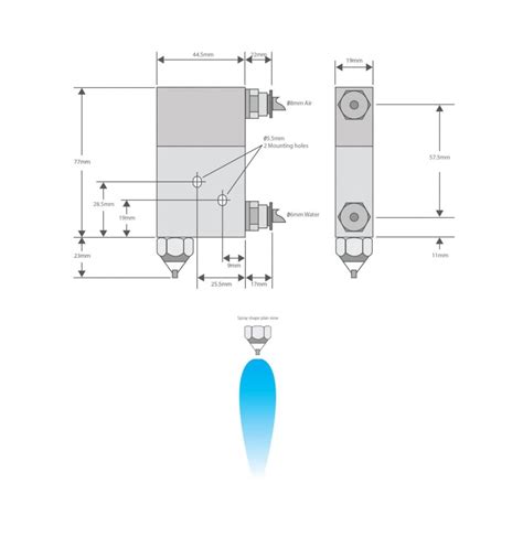 H Ultrasonic Spray Nozzle Sealpump Engineering Ltd