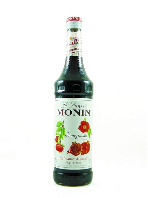 Sirop Monin Pomegranate Cl Boissons Du Monde