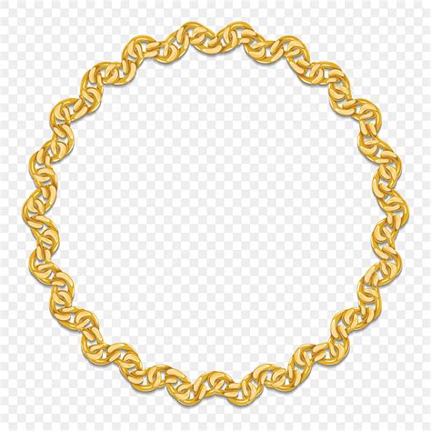 Zig Zag Pattern Vector Design Images Zig Zag Gold Circle Chain Frame