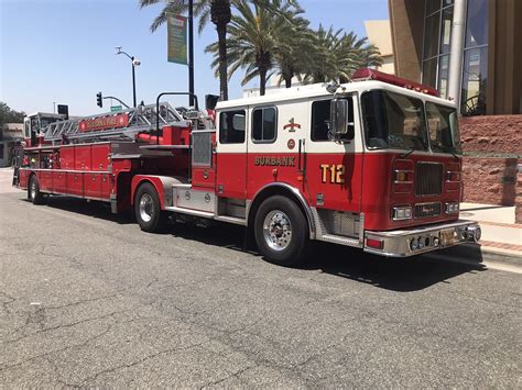 Burbank Fire Department Truck Ryan Flickr