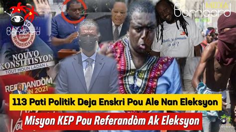 Kep Pou Reyalize Eleksyon Ak Referand M Haiti Apre Asasina S E M