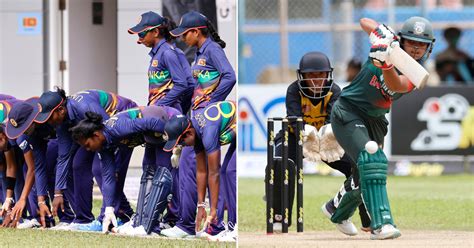 Acc Womens Emerging Teams Asia Cup 2023 Sri Lanka A And Bangladesh A