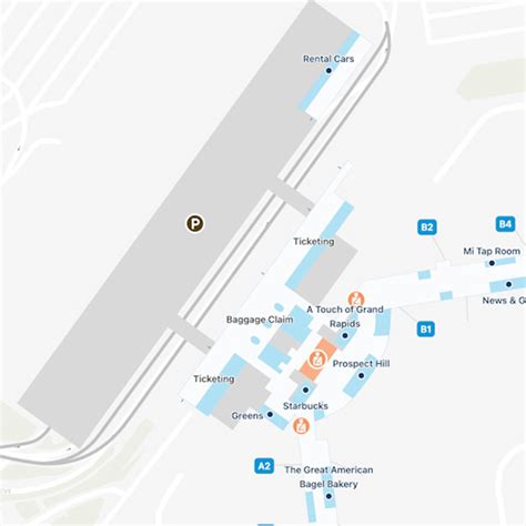 Gerald R Ford Airport Map: Guide to GRR's Terminals