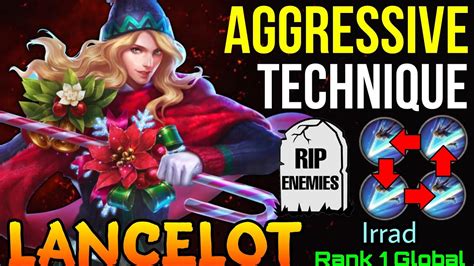 Aggressive Dash Technique Lancelot Double Gameplay Top 1 Global