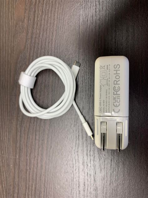 Used 96w Usb C Type C Charger Power Adapter And Cable For Macbook Pro