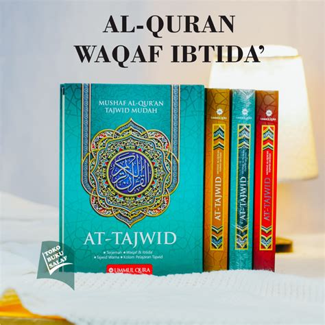 Jual Al Quran At Tajwid A Hc Sedang Mushaf Al Qur An At Tajwid Warna