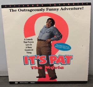 It's Pat The Movie Letterbox Laserdisc LD Julia Sweeney SNL Saturday ...