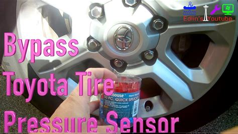 Toyota Bypass Tire Pressure Light In Under A Minute Youtube