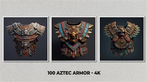 ArtStation - 100 Aztec Armor - 4K | Artworks