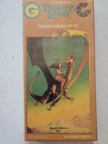 Grenadier Models Dragon Lords Brass Dragon Ii 9604 New Sealed Adandd Minature 4550535208