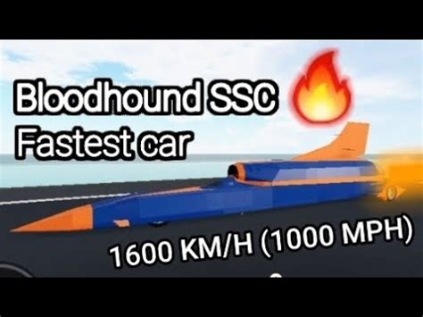 Roblox Car Crushers Update Part Bloodhound Lsr Mph Car