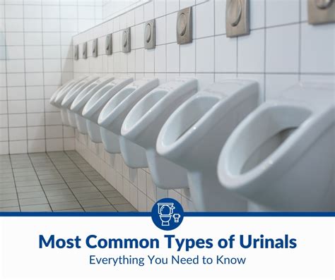 Most Common Types Of Urinals The Complete Guide 2025