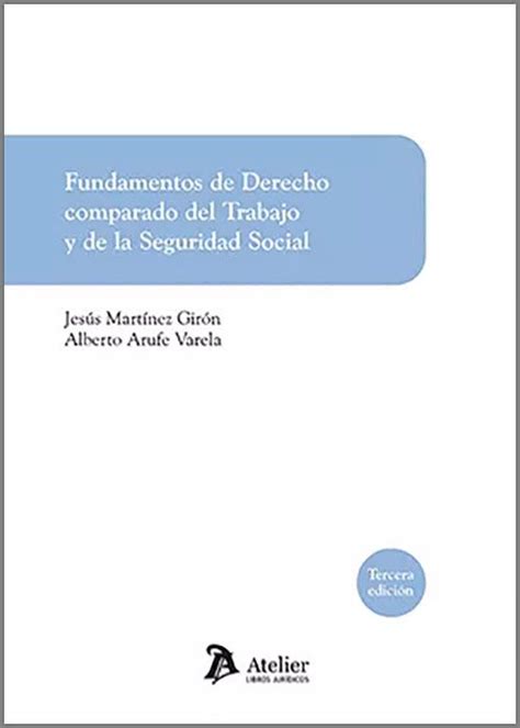 Librería Dykinson Fundamentos de derecho comparado del trabajo y de