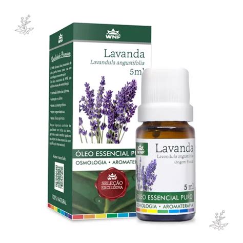 Aceite Esencial De Lavanda Francesa Ml Wnf Mercadolibre