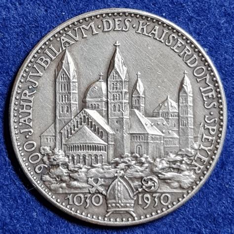 Deutschland Germany Karl Goetz Silbermedaille Silver Medal