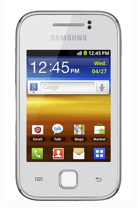 Smartphone Samsung Galaxy Y Blanc Darty