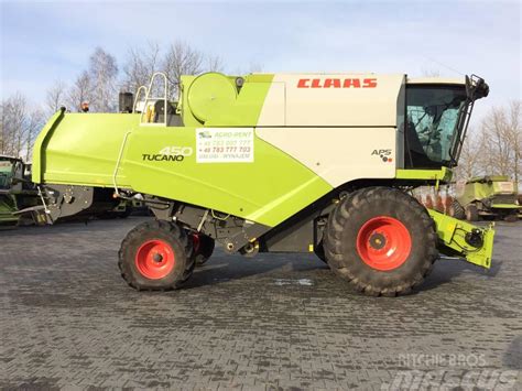 Used Claas Tucano 450 Combine Harvesters Year 2015 For Sale Mascus Usa