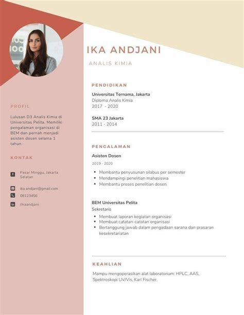 Objektif Dalam Cv Fresh Graduate Terbaik Riset