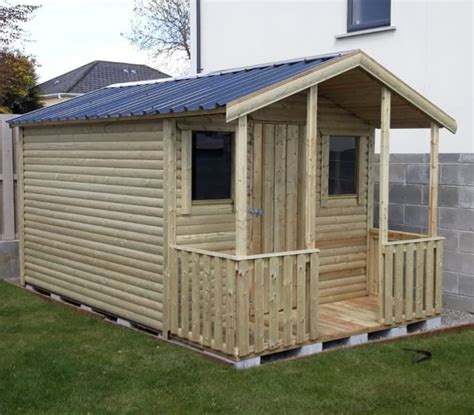 Garden Sheds Ireland Classic Brown Sheds Ireland