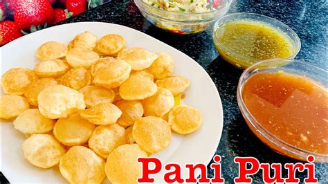 Easy Pani Puri Recipe Lockdown Special Recipe Youtube