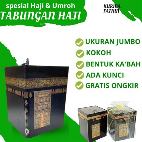 CELENGAN KA BAH KUNCI JUMBO PREMIUM Tabungan Haji Dan Umroh Ukuran