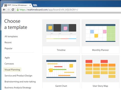 Whiteboard templates - FPPT