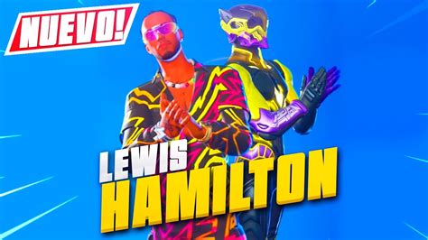 Nueva Skin Lewis Hamilton En Fortnite Og Youtube