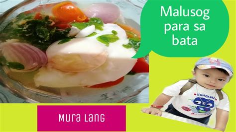masustansyang pagkain ng bata ito ay mura lang youtube