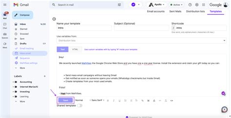 Edit Gmail Templates