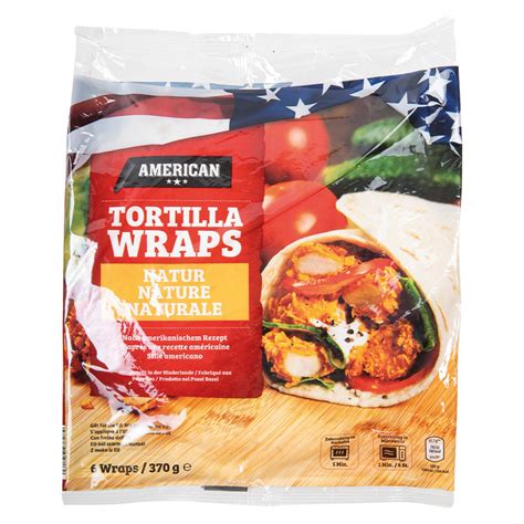 Roksh Brot Geb Ck American Tortilla Wraps Natur G Hofer