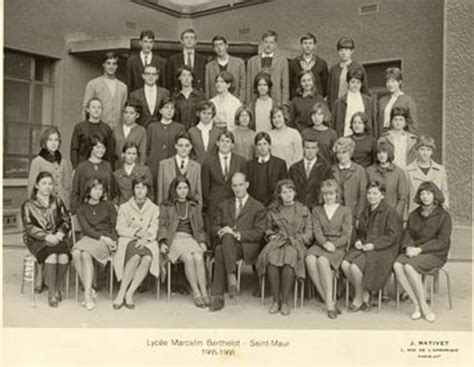 Photo De Classe Philo 1 De 1965 Lycée Marcelin Berthelot Copains Davant