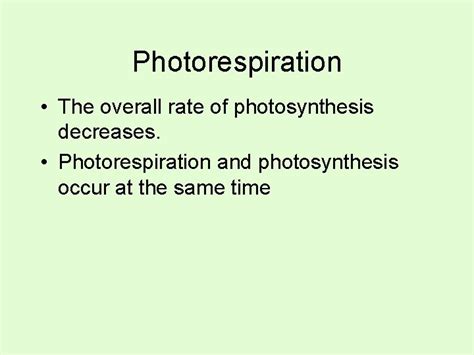 Calvin Cycle and Photorespiration Calvin Cycle Where does