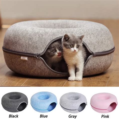 T Nel De Juego Interactivo Para Gatos Juguete De Donut Cama De Conejo