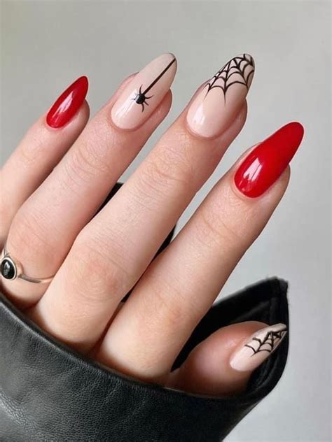 45 Spider Web Nails To Step Into The Halloween Spirit Halloween