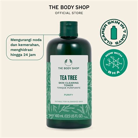 Jual The Body Shop Tea Tree Skin Clearing Mattifying Toner 400ml