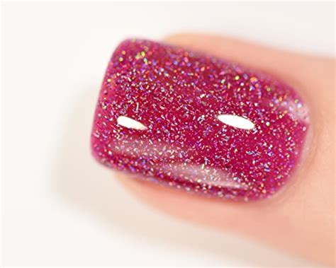 Ilnp Valerie Mulberry Holographic Sheer Jelly Nail Polish Pricepulse