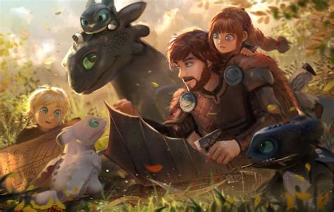 How To Train Your Dragon Hiccup And Toothless Wallpaper