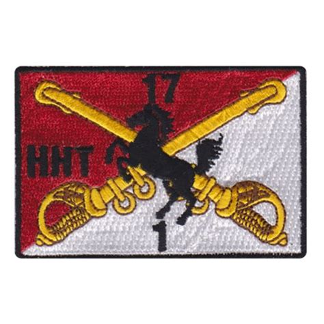 HHT 1-17 CAV Patch | Headquarters and Headquarters Troop, 1st Squadron ...