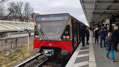 Mitfahrt in der S7 von Warschauer Straße bis Lichtenberg in der BR 480