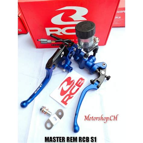 Jual Ready Biru Master Rem Rcb S Kanan Kiri Kopling M Cnc Forged