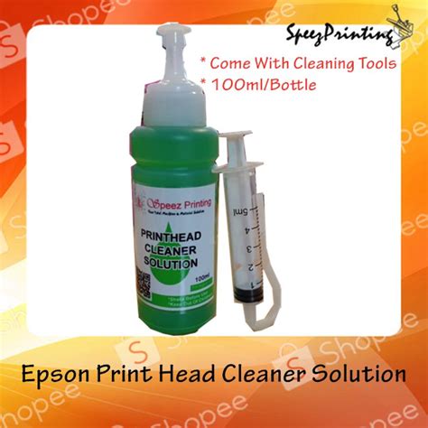 Epson Print Head Cleaner Solution / Printhead Cleaner | Shopee Malaysia