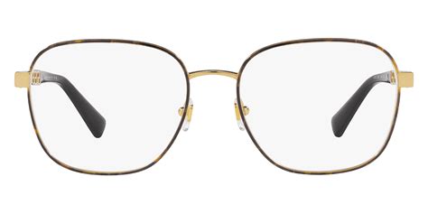 Versace™ Ve1290 1499 54 Havana Gold Eyeglasses