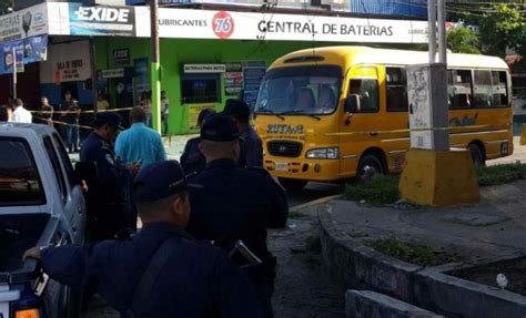 Matan A Pasajero Dentro De Rapidito En San Pedro Sula