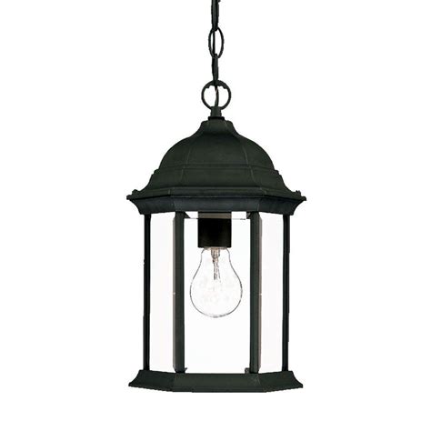 Acclaim Lighting Madison Collection 1 Light Black Coral Outdoor Hanging