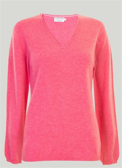 Cashmere V Neck Jumper Ewm