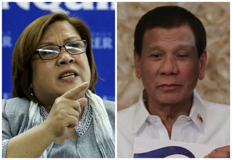 De Lima Insists Duterte Instigated Killings In His Drug War